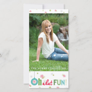 Cartes Pour Fêtes Annuelles Hiver lunatique Oh quel plaisir