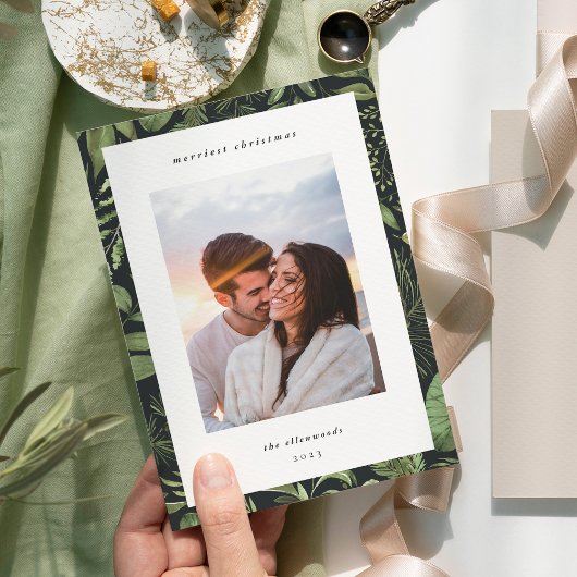 Cartes Pour Fêtes Annuelles Hiver Meadow | Photo