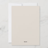 Cartes Pour Fêtes Annuelles Hiver Neige Maison Pine Arbre Joyeux Nouvel An (Dos)