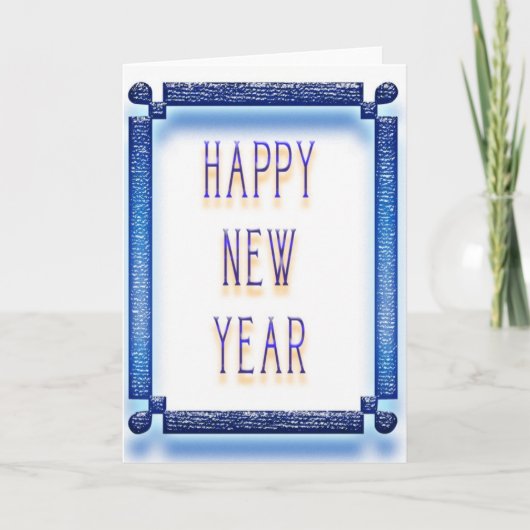 CARTES POUR FÊTES ANNUELLES HNY240 (Devant)