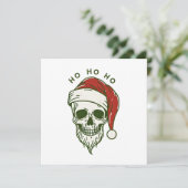 Cartes Pour Fêtes Annuelles Ho Ho Ho  (Debout devant)