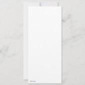 Cartes Pour Fêtes Annuelles Ho Ho Ho (Dos)