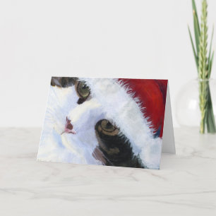 Cartes Pour Fêtes Annuelles HO Kitty Cat