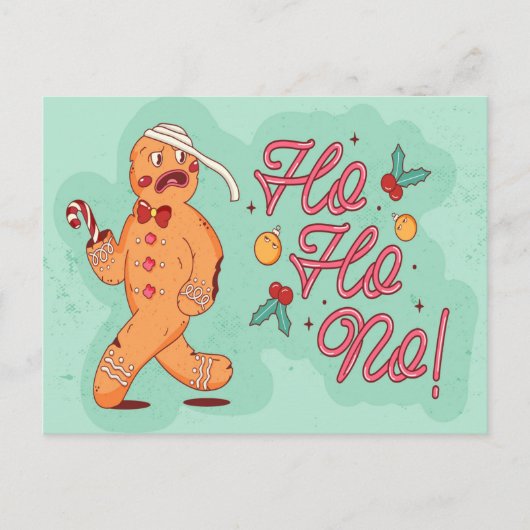 CARTES POUR FÊTES ANNUELLES HO NO ILLUSTRATION DESIGN (Devant)