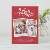 Cartes Pour Fêtes Annuelles Holiday (Debout devant)