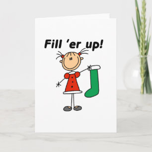 Cartes Pour Fêtes Annuelles Holiday Fill 'er Up