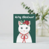 Cartes Pour Fêtes Annuelles Holiday Kitty (Debout devant)