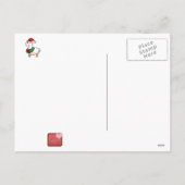 Cartes Pour Fêtes Annuelles Holiday Llama Elf (Dos)