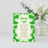 Cartes Pour Fêtes Annuelles Holiday Postcard (Debout devant)