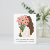 Cartes Pour Fêtes Annuelles Holiday Postcard (Debout devant)