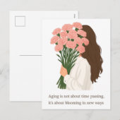 Cartes Pour Fêtes Annuelles Holiday Postcard (Devant / Derrière)