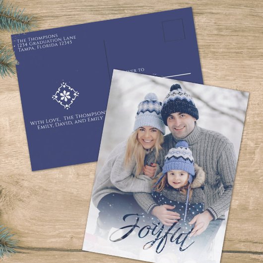Cartes Pour Fêtes Annuelles Holiday Postcard