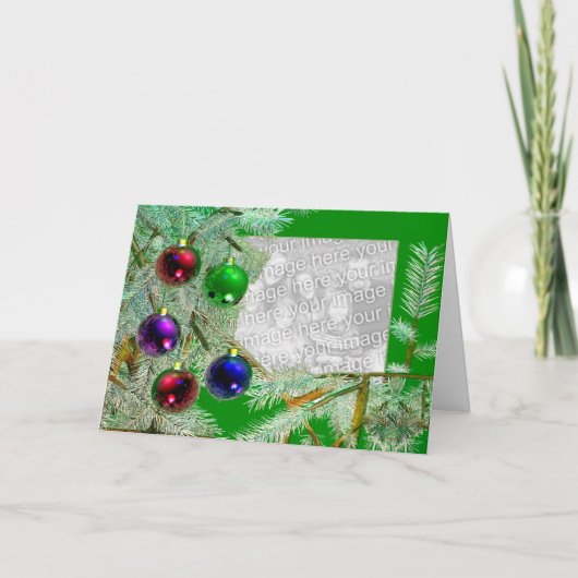 Cartes Pour Fêtes Annuelles Holiday Shine (Devant)