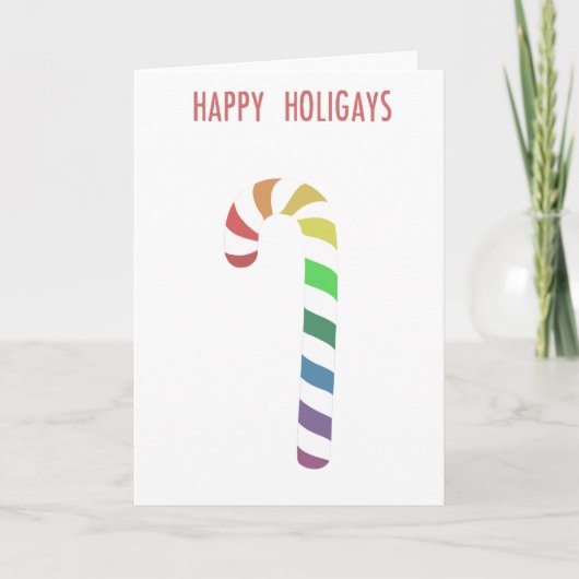 Cartes Pour Fêtes Annuelles Holigays heureux ! (Devant)