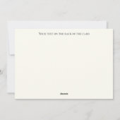 Cartes Pour Fêtes Annuelles Holly Jolly Noël 3D effet vert rouge (Dos)