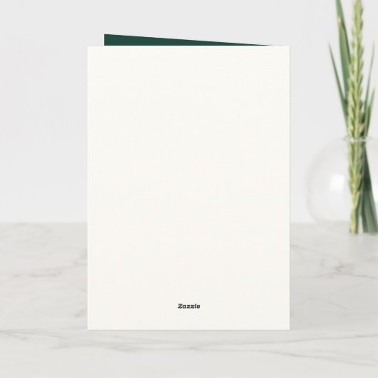 Cartes Pour Fêtes Annuelles Holly Jolly Vibes Retro Photo de Noël (Dos)