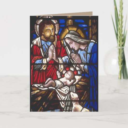 Cartes Pour Fêtes Annuelles Holy Christmas Card (Devant)