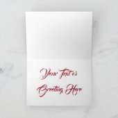 Cartes Pour Fêtes Annuelles Homards de Noël (Intérieur)