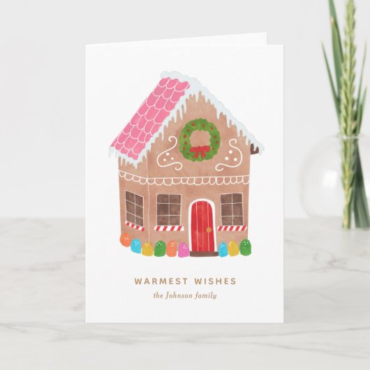 Cartes Pour Fêtes Annuelles Home Sweet Home (Devant)