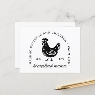 Cartes Pour Fêtes Annuelles Homesteader poulet mama sahm drôle maman citations