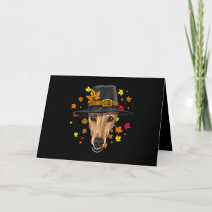Cartes Pour Fêtes Annuelles Hommes-Costumes de pèlerinage de Thanksgiving Grey