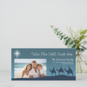 Cartes Pour Fêtes Annuelles Hommes Sages - Photo de Noël - Religieux (Debout devant)