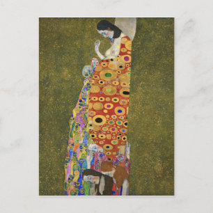 Cartes Pour Fêtes Annuelles Hope II de Gustav Klimt (1907-1908)