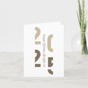 Cartes Pour Fêtes Annuelles Hope Shines Bright en 2025