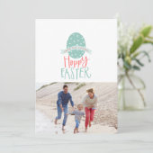 CARTES POUR FÊTES ANNUELLES HOPPY EASTER (Debout devant)