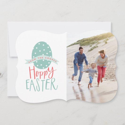 CARTES POUR FÊTES ANNUELLES HOPPY EASTER (Devant)