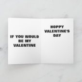 Cartes Pour Fêtes Annuelles Hoppy Valentine (Intérieur)