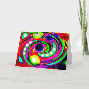 Cartes Pour Fêtes Annuelles Horizon des événements, oméga