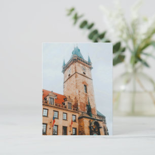 Cartes Pour Fêtes Annuelles Horloge Astronomique de Prague, Carré de la vieill