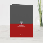 Cartes Pour Fêtes Annuelles Hors de ce monde (Dos)