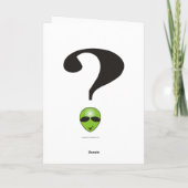 Cartes Pour Fêtes Annuelles hors de ce monde (Dos)