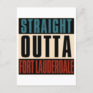 Cartes Pour Fêtes Annuelles Hors de Fort Lauderdale Floride FL