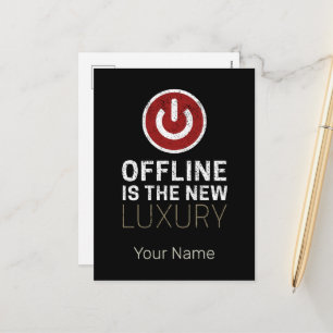 Cartes Pour Fêtes Annuelles Hors Ligne, Le Nouveau Luxe Dit Pause Vintage