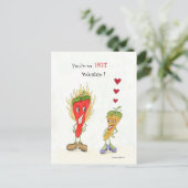 Cartes Pour Fêtes Annuelles Hot Pepper Valentine (Debout devant)