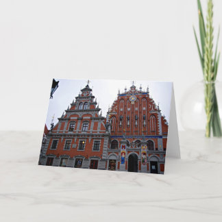 Cartes Pour Fêtes Annuelles Hôtel de ville Majestic Riga, Lettonie