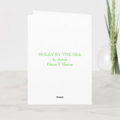 CARTES POUR FÊTES ANNUELLES HOUX PAR LA MER (Dos)