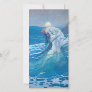 Cartes Pour Fêtes Annuelles Howard Pyle - La Sirène