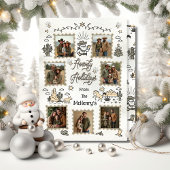 Cartes Pour Fêtes Annuelles Howdy Holiday Photo Western Hand Drag lasso Frame