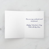 Cartes Pour Fêtes Annuelles Hugs et baisers Valentine pour mari (Intérieur)