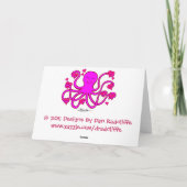 Cartes Pour Fêtes Annuelles Huit Armes Seraient Trop Peu (Dos)