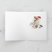 Cartes Pour Fêtes Annuelles Humbug de Bulldog (Intérieur)