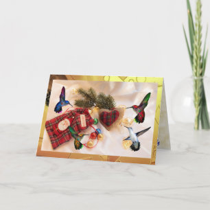 Cartes Pour Fêtes Annuelles Hummers de Noël