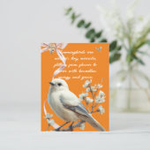 CARTES POUR FÊTES ANNUELLES HUMMINGBIRDS (Debout devant)