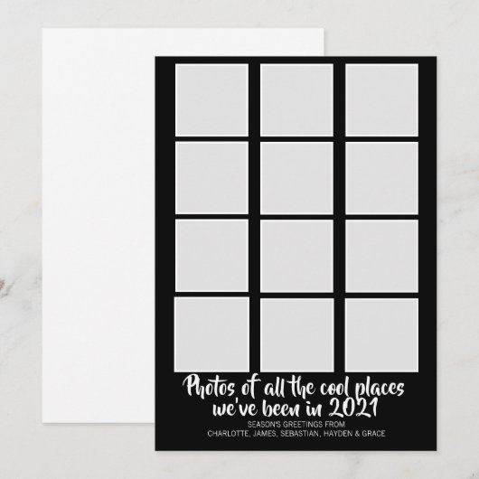 Cartes Pour Fêtes Annuelles Humour Corona Virus 2021 Noël (Devant / Derrière)