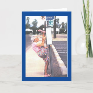 Cartes Pour Fêtes Annuelles Humour de la hanche