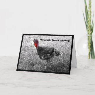 Cartes Pour Fêtes Annuelles Humour de thanksgiving de la Turquie